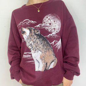 Vintage Wolf Crewneck